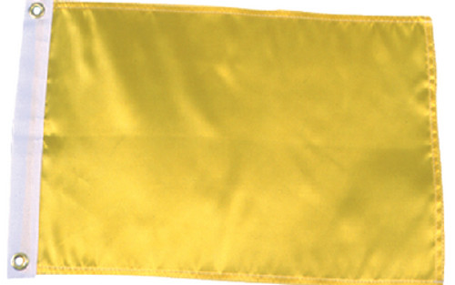 Seachoice Solid Yellow Flag 78261