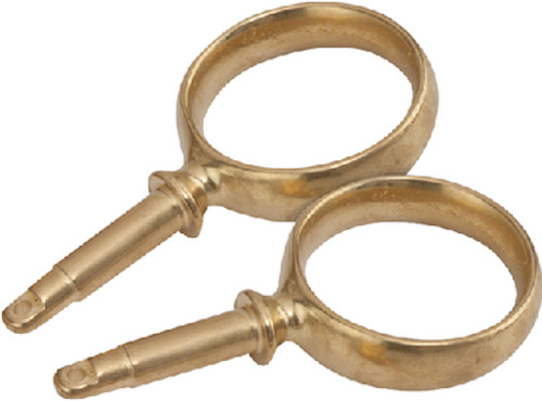 Sea-Dog Line Oarlock Horn 2In Round Brass 5805901