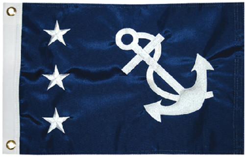 Taylor Flag Past Commodore 12X18 93082