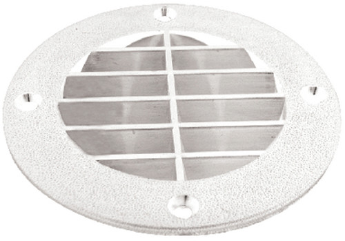 T-H Marine Louvered Vent Cover - White LV1FWDP