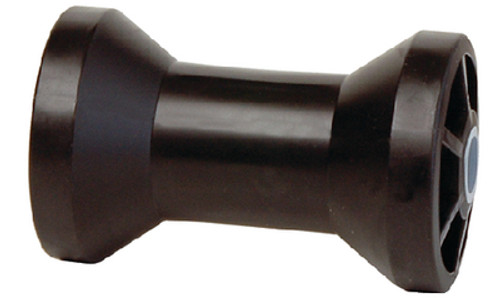 Tiedown Engineering Keel Roller 5 Inch Spool Type Black 86408