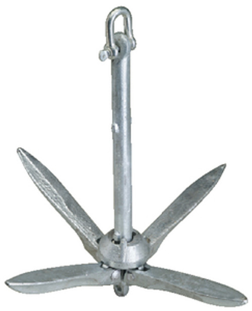 Attwood Marine 3Lb Grapnel Folding Anchor 11964-1