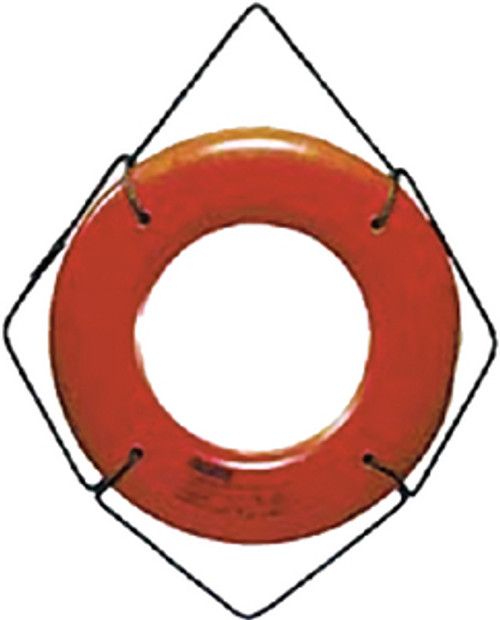 Cal-June Ring Buoy Hard Shell Orange HS-30-O