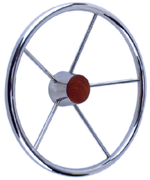 Seachoice SS Destroyer Steering Wheel 28551