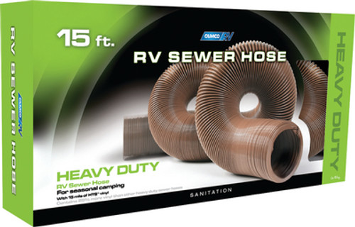 Camco 15'Heavy Duty Sewer Hose 39661