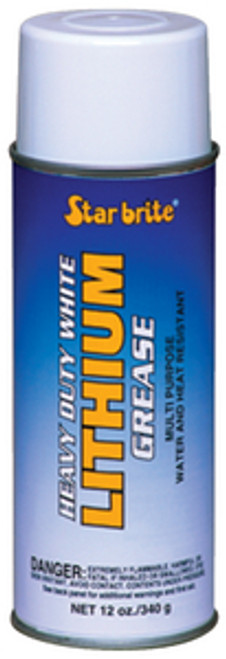 Starbrite Lube-White Lithium 12Oz Spray 27512