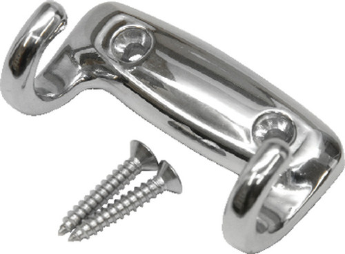 Sea Dog Line Stainless Coat Hook Double 671492-1