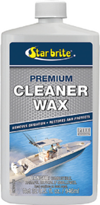 Starbrite Cleaner/Wax-Prem One Step 16Oz 89616