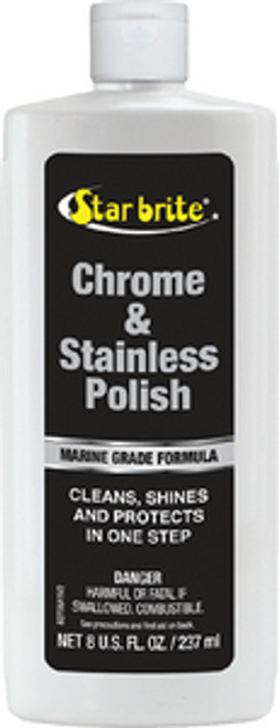 Starbrite Chrome & S/S Polish 8 Fl. Oz 82708