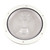 Beckson 6" Clear Center Screw Out Deck Plate - White (DP60-W-C)