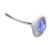 Innovative Lighting LED Bulkhead/Livewell Light "The Shortie" Blue LED w/ White Grommet (011-2540-7)