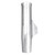 Tigress Weld On Aluminum Flared Rod Holder w/Blade Mill Finished 10" (66244)