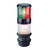 Aqua Signal Series 40 Tri-Color/Anchor/Strobe Deck Mount Light w/quicfits- Black Housing (40806-7)