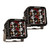 RIGID Industries Radiance Pod XL - Black Case w/Red Backlight - Pair (32203)