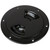 Sea-Dog Quarter-Turn Smooth Deck Plate w/Internal Collar - Black - 4" (336345-1)