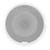 Fusion FM-S10RW 10" White Round Flush Mount Subwoofer (010-02301-00)