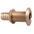 Perko 1-1/4" Thru-Hull Fitting For Hose Bronze MADE IN THE USA (0350007DPP)