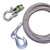 Powerwinch 50' x 7/32" Stainless Steel Universal Premium Replacement Galvanized Cable w/Pulley Block (P1096600AJ)