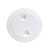 Beckson 4" Smooth Center Screw-Out Deck Plate - White (DP40-W)