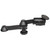 RAM Mount 12" Double Swing Arm w/2.5" Round Base - Powder Coated Marine Grade Aluminum (RAM-VB-110-1U)