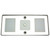 Lunasea LED Ceiling/Wall Light Fixture - Touch Dimming - Warm White - 6W (LLB-33CW-81-OT)