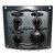 Marinco Waterproof Panel w/3 Switches - 12V - Grey (900-3WPS)