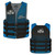 Full Throttle Rapid-Dry Life Vest - Teen 90lbs & Over - Black/Blue (142000-500-010-16)