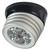 Lumitec Zephyr Deck Light White LED Black Base Brushed Finish 12/24v (101326)
