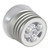 Lumitec Zephyr Deck Light White LED White Base Brushed Finish 12/24v (101325)