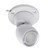 Lumitec GAI2 White Dimming, Blue/Red Non-Dimming - Heavy-Duty Base w/Built-In Switch - White Housing (111928)