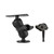 Ram Mount Universal D Size Ball Mount with Short Arm and Hi-Torq Wrench for 9"-12" Fishfinders and Chartplotters (RAM-D-115-C-KNOB9H)