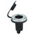 Perko Spare Round Plug-In Base - 3-Pin - Chrome/Black (1045300DP)