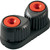 Ronstan Small Alloy Cam Cleat - Red, Black Base (RF5500R)