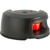 Attwood LightArmor Deck Mount Navigation Light - Black Composite - Port (red) - 2NM (NV2012PBR-7)