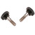 Taylor Made Bimini Hinge Thumb Screws Black - Pair (11736)