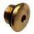 Uflex Brass Plug W/ O-Ring For Compensating Line Up Helms (71928P)