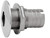 Attwood Marine Thru Hull Ss 3/4 Inch Short 66541-3