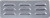 Perko Louvered Vent 11 X3 1/2  Cp B 033509ADP
