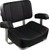 Springfield Marine Deluxe Captain'S Chair-Black 1040009