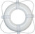 Taylor 24In White Foam Ring Buoy 361