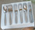 Camco Adjustable Cutlery Tray White . 43503