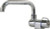 Scandvik Tap Folding Low Spout Chrome 10183P