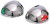 Sea Dog Line LED SS Top Mt Side Lights 1Set 400069-1