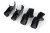 Camco Gutter Spouts With Ext Black 4/Pk 42323