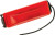 Fulton LED #38 Red With Black Base/Pigtail 42-38-033