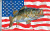 Taylor Flag Us/Bass 36X60 1962