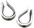 Seachoice Rope Thimble-Ss-1/4 (2/Pk) 43401