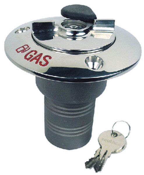 Seachoice Deck Fill 1-1/2  Stainless Gas/Lock 32051