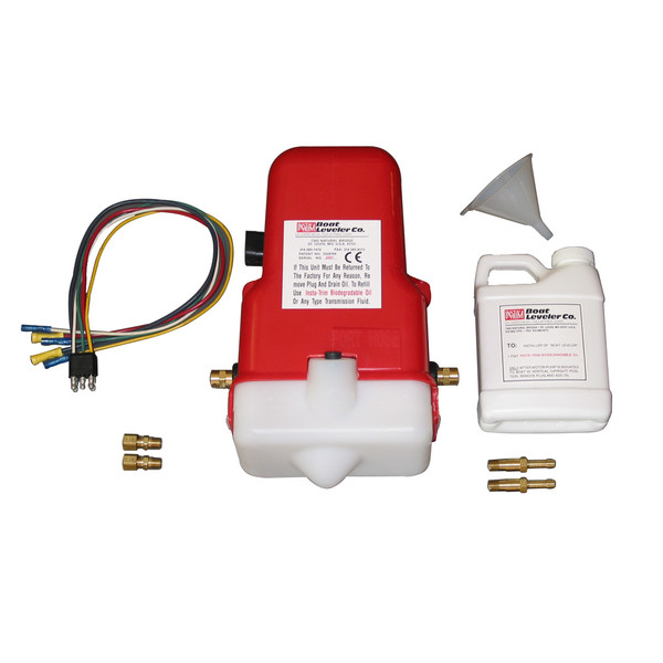 Boat Leveler 12vdc Universal Trim Tab Pump with Oil and Hose Fittings (12700UNIV)