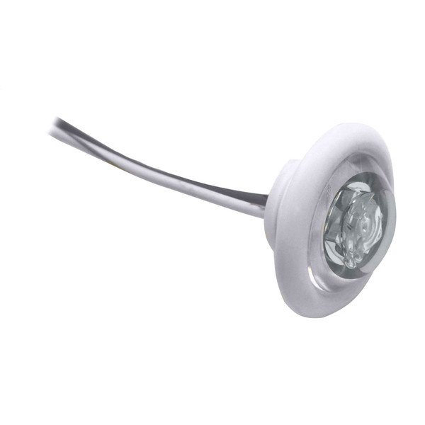 Innovative Lighting LED Bulkhead/Livewell Light "The Shortie" White LED w/ White Grommet (011-5540-7)